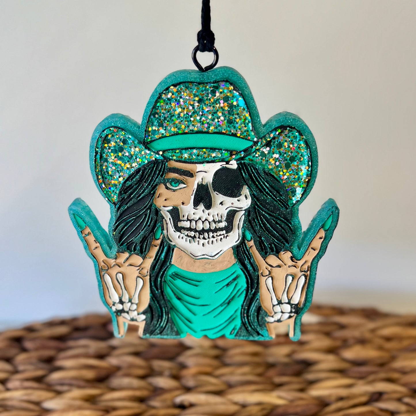 Midnight Kiss - Cowgirl Skull