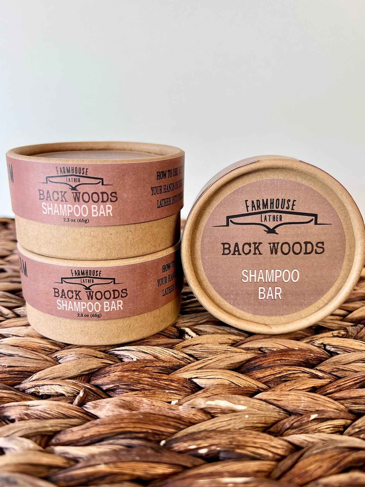 Back Woods Shampoo Bar (Tan)