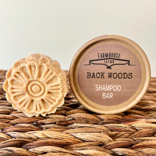 Back Woods Shampoo Bar (Tan)