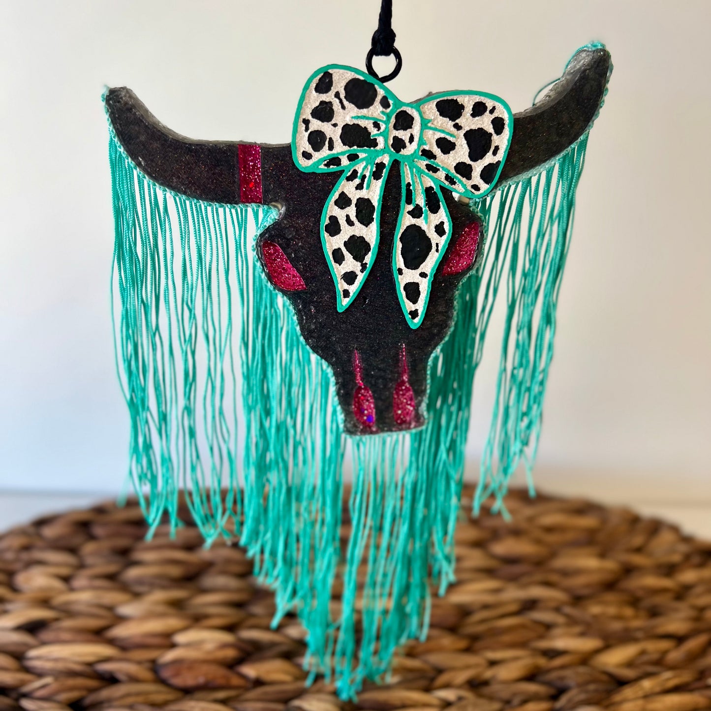 Watermelon Lemonade - Bull Skull with Bow
