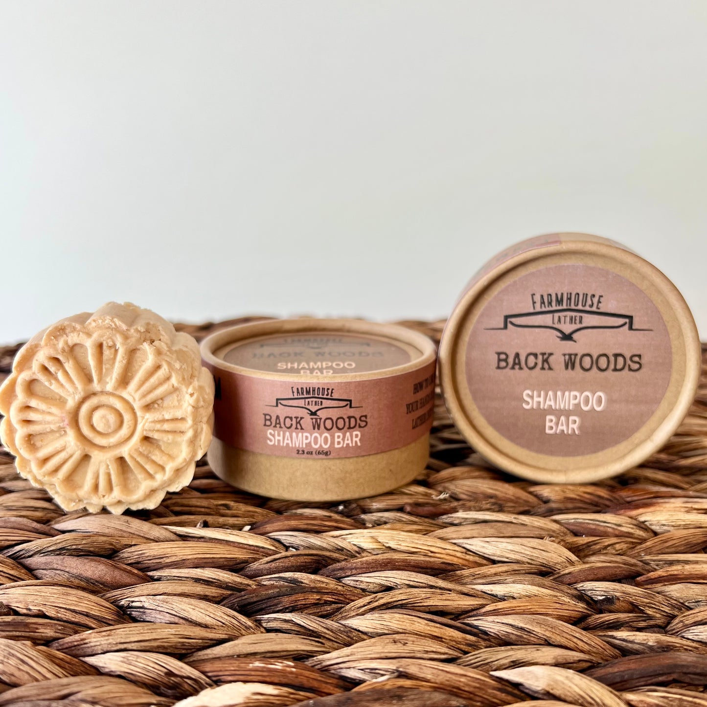 Back Woods Shampoo Bar (Tan)