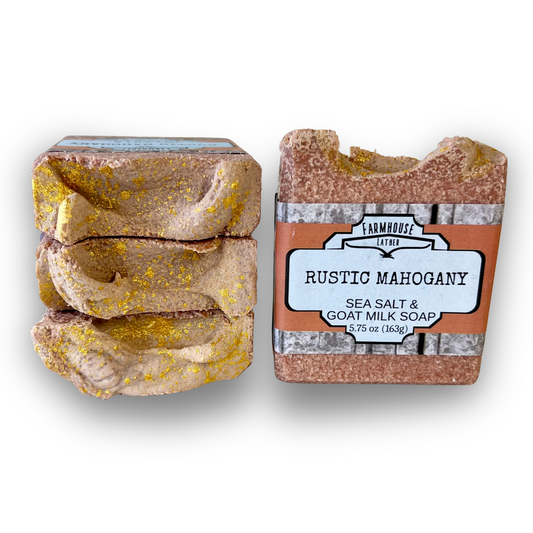 Rustic Mahogany Sea Salt Bar