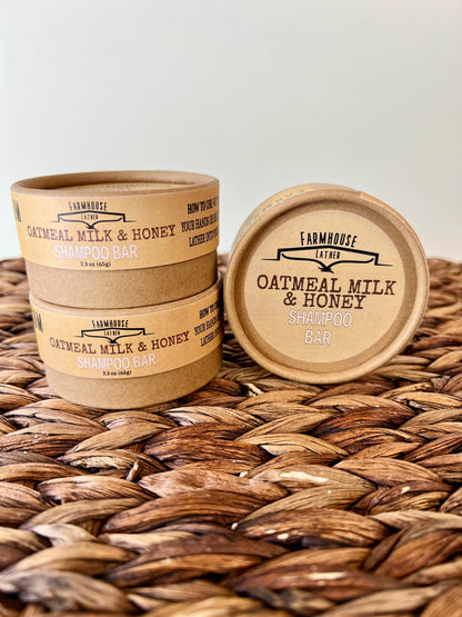 Oatmeal Milk & Honey Shampoo Bar