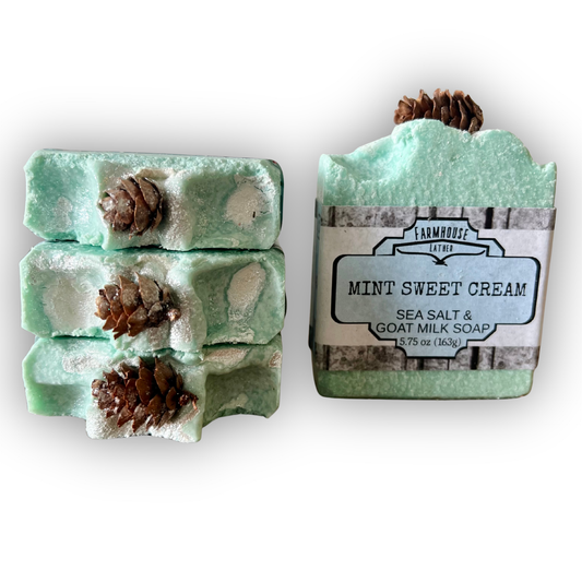 Mint Sweet Cream Sea Salt Bar